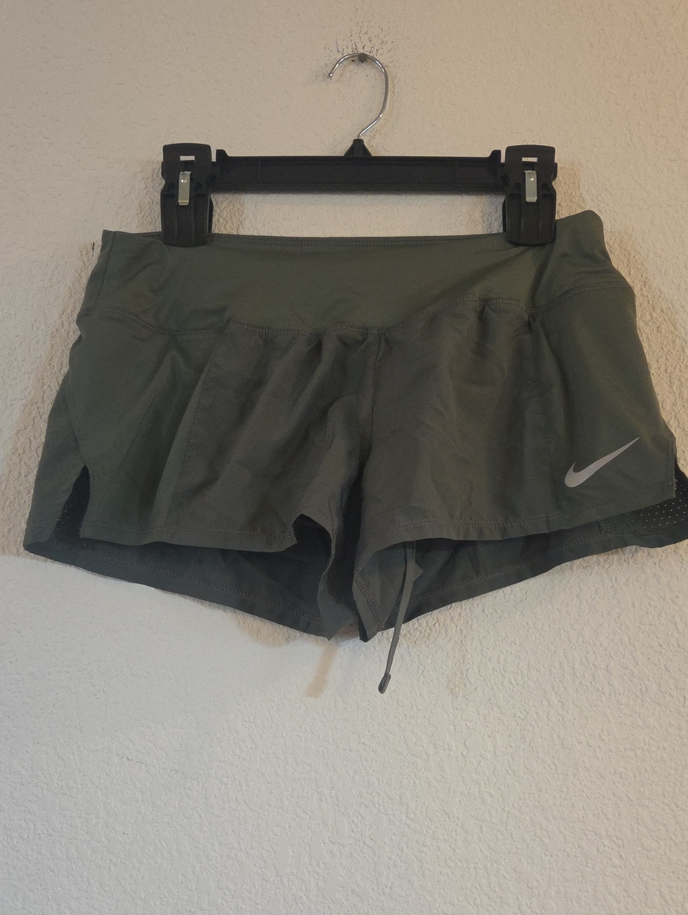 Nike Olive Green Women’s Athletic Running Shorts
